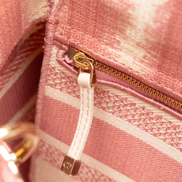 Pre-Loved Dior Medium D-Stripes Lady D-Lite - Picture 8 of 10